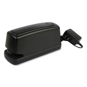 Universal® Half-strip Electric Stapler With Staple Channel Release Button, 20-sheet Capacity, Black freeshipping - TVN Wholesale